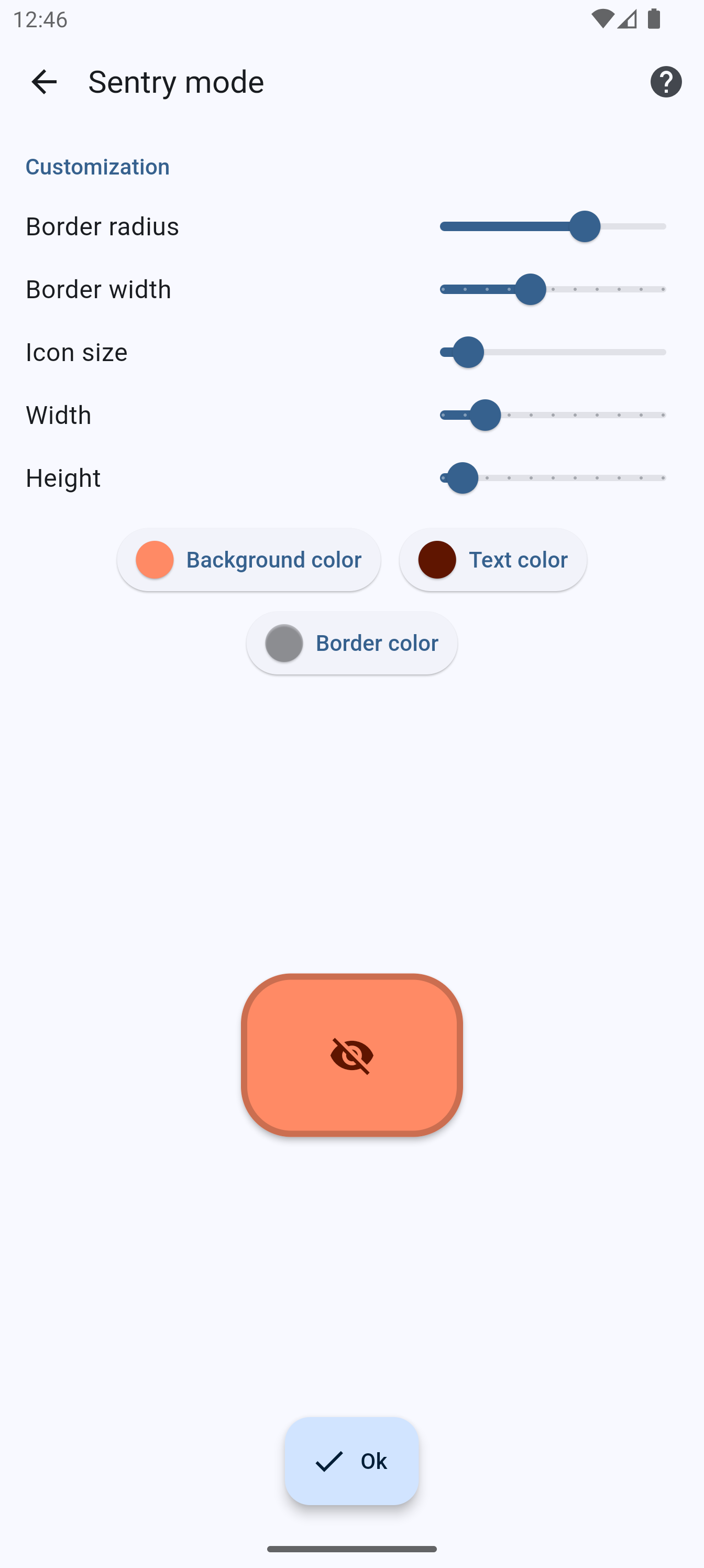 Tile Customization Screenshot