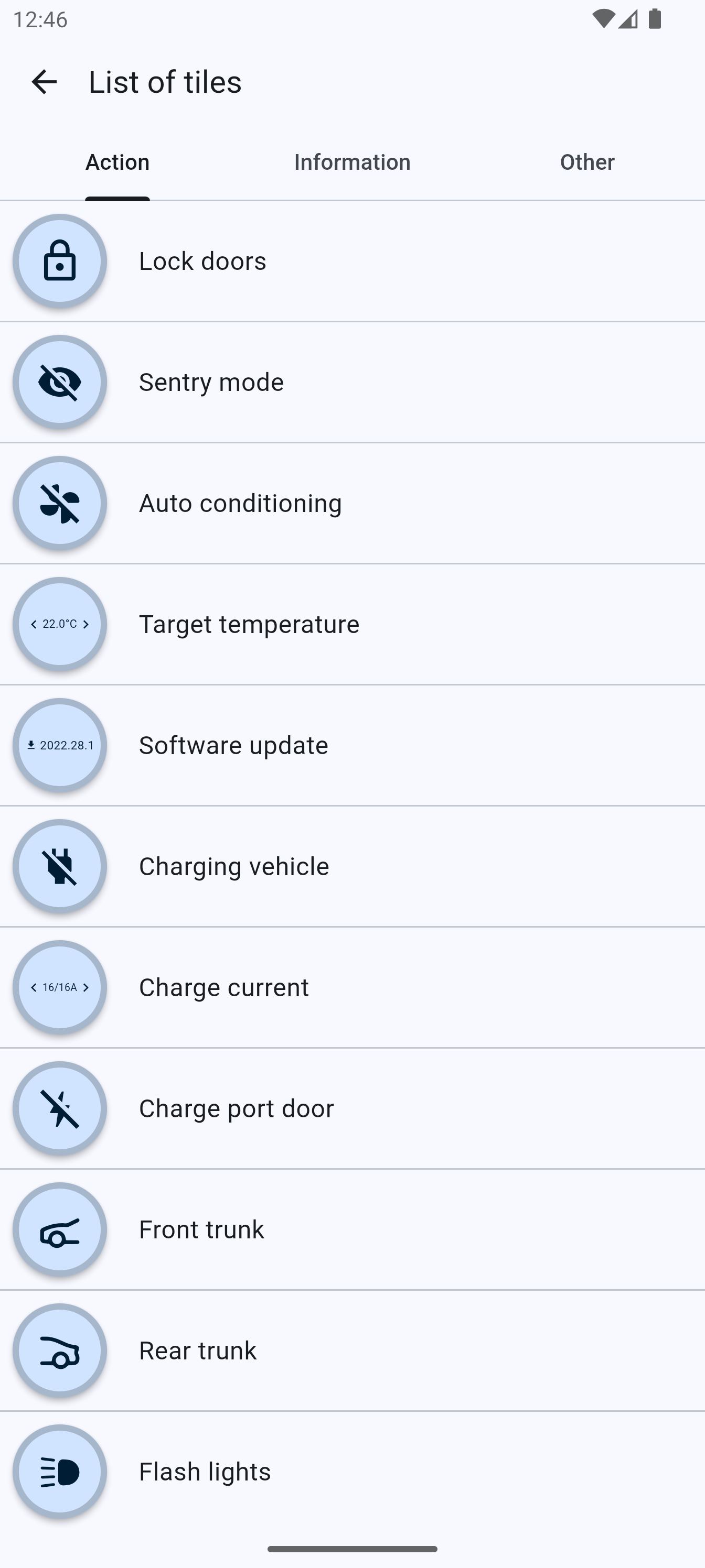 Tile List Screenshot
